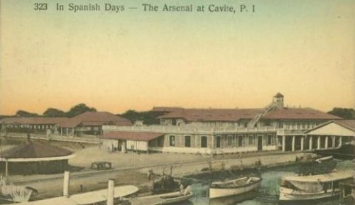 Cavite arsenal in Spanish days