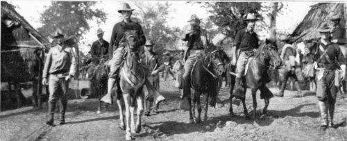 Col. Owen Summers, 2nd OR, leaving Baliuag with 6 bns May 4 1899
