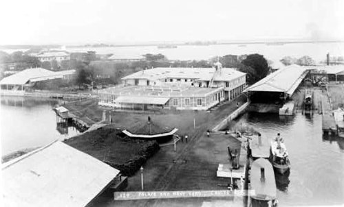 Commandant's HQ Cavite navy yard c1899