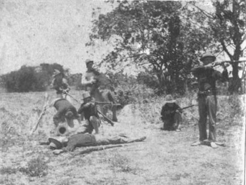Company G detail 32nd Inf Rgt USV ambushed near Hermosa Feb 5 1900