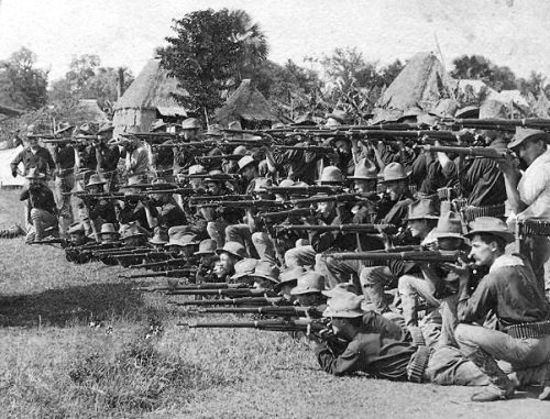Company L 4th Infantry at Battle of Dasmarinas June 19 1899