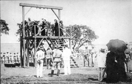 Copy of Hanging Insurgents at Cavite ca 1900