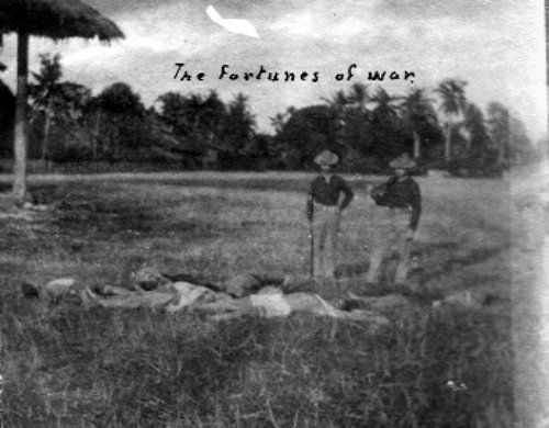 Dead Filipinos in Misamis Province 1900-1901 2Lt. Robert B. Mitchell album 1898 to 1902