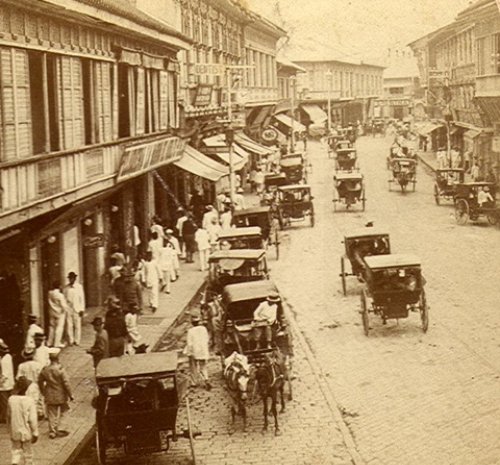 Escolta 1899 principal business st in Manila