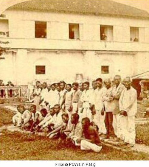 Filipino POWs in Pasig 3 15 1899