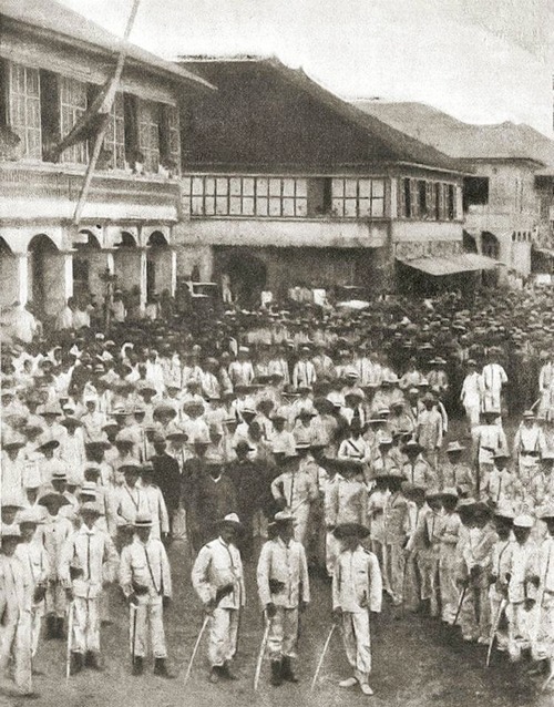 Filipino Regiment in Iloilo, 1898