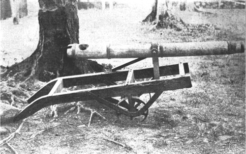 Filipino bamboo cannon ca 1900