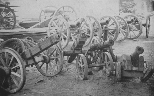 Filipino cannon captured by the Spaniards
