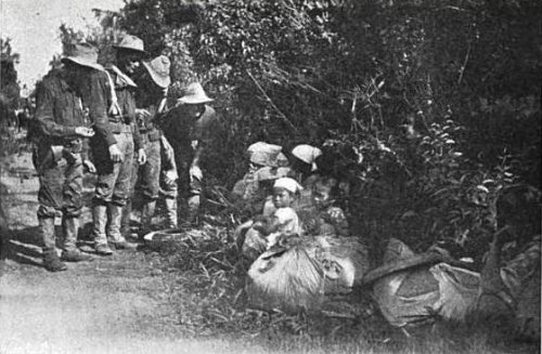Filipino civilians at Cavite gorge Everybodys Mag Jul 1901