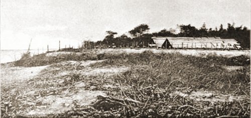 Filipino entrenchment at San Roque Feb 1899