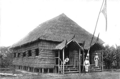 Filipino outpost near Manila 1898