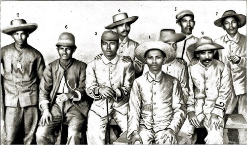 Filipino revolutionary leaders, ca 1897-98