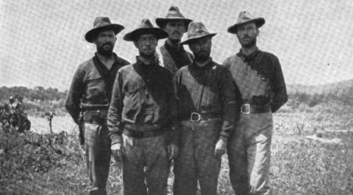 Five Americans captured Aguinaldo at Palanan March 24 1901