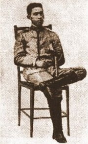 General Manuel Tinio, seated
