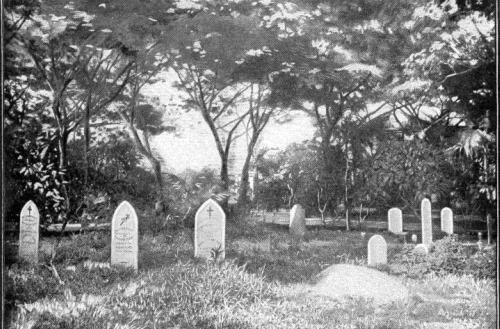 Graves of US soldiers KIA Manila battle Aug 13 1898