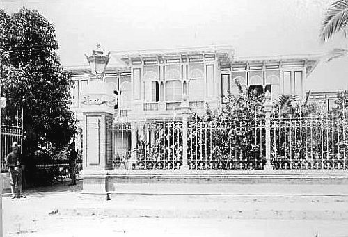 House occupied by First Philippine Commission at Malate, Manila 1900