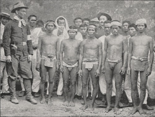 Igorot POWS at Caloocan Feb 10 1899