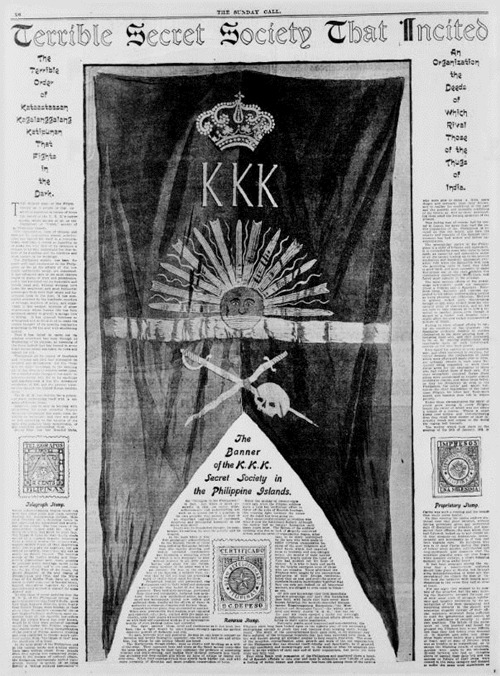 KKK Banner, The San Francisco Call, Sept 24 1899, page 26