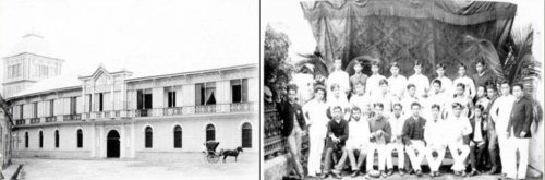 Letran College and students 1887 combo pic