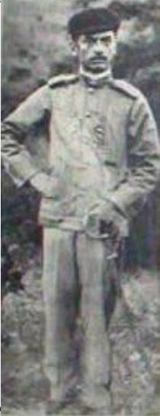 Lt. Manuel L. Quezon in 1899