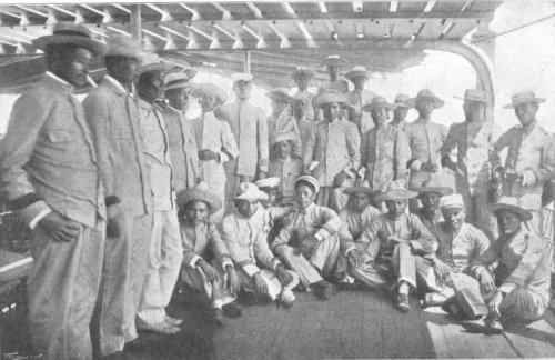 Macabebes in Spanish ship Alicante June 8 1900