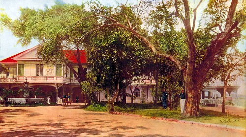 Malacanan Palace, colorized photo, 1899