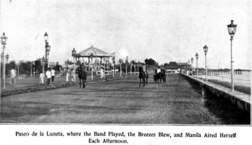 Manila Paseo de la Luneta 1894