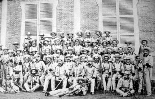 Manila Spanish Compania de Voluntarios Oct 1896