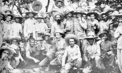 RP-US War 1898 Soanish prisoners held by Americans