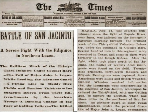 San Jacinto battle, text 1