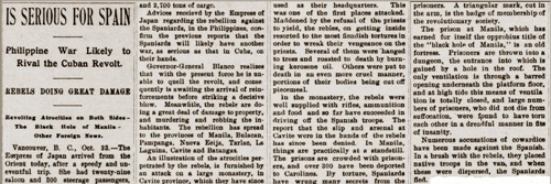 Serious for Spain, The Islander, Oct 29, 1896