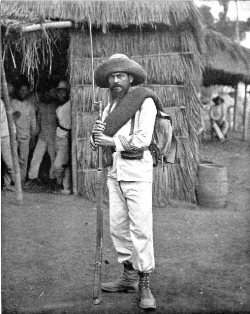 Spanish army sergeant in Philippines 1896