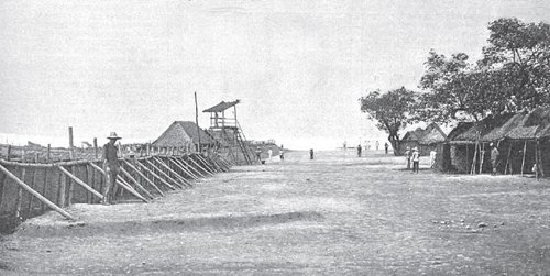 Spanish entrenchments at Dalahican, Noveleta LIA March 15 1897
