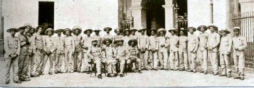 Spanish holdouts at Baler 1899