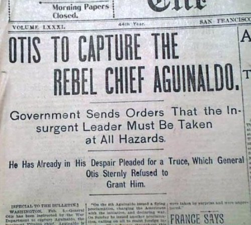 THE BULLETIN Otis to capture Aguinaldo Feb 8 1899