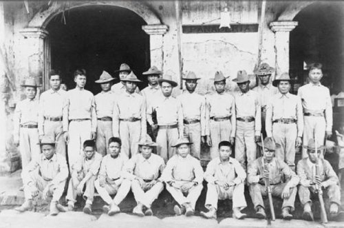 Twenty-two Macabebes who captured Aguinaldo March 1901
