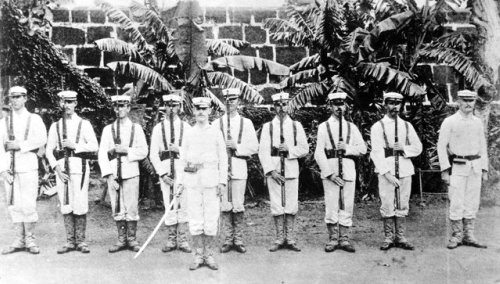 US Marine Corps detachment Cavite May 3 1898