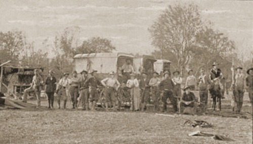 US ambulance at Caloocan Feb 10 1899