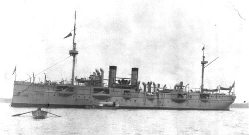 USS Newark in 1899