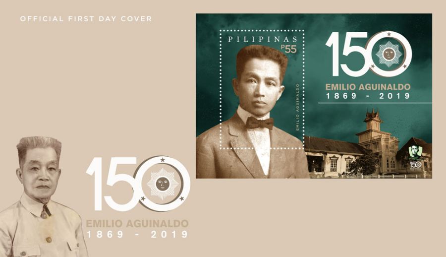 Aguinaldo is remembered by the Philippines in a number of ways such as by this recent stamp paper sheet of 2019.