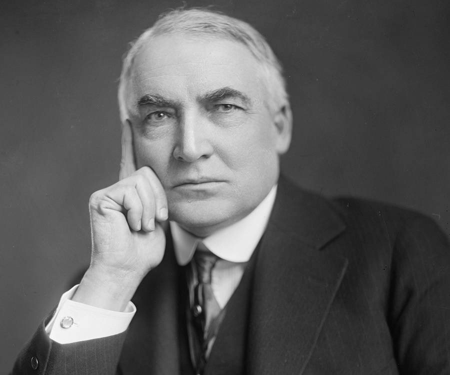 Portrait of Warren Harding