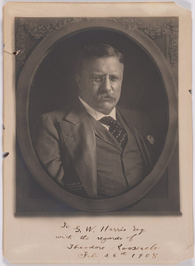 Theodore Roosevelt and his Animals