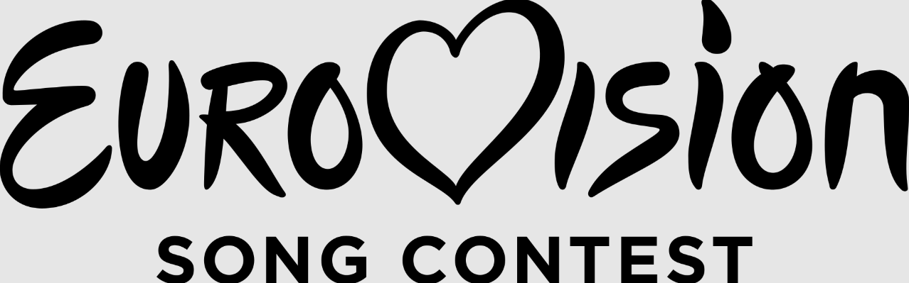Eurovision Song Contest logo with a heart in the center