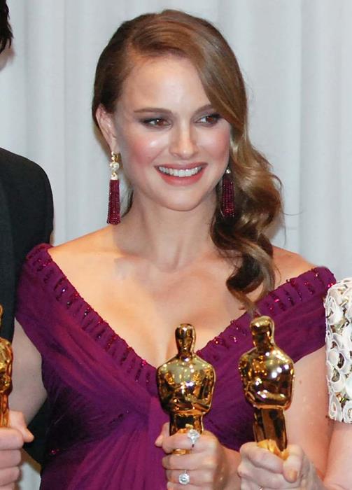 Oscar Winners Natalie Portman at the 83rd Academy Awards Feb. 27, in Hollywood