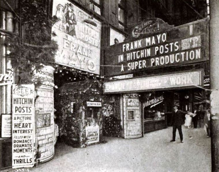 a theater in the 1920s