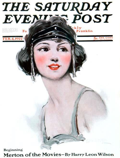 Ellen Bernard Thompson Pyle "The Flapper" Saturday Evening Post (February 4, 1922)