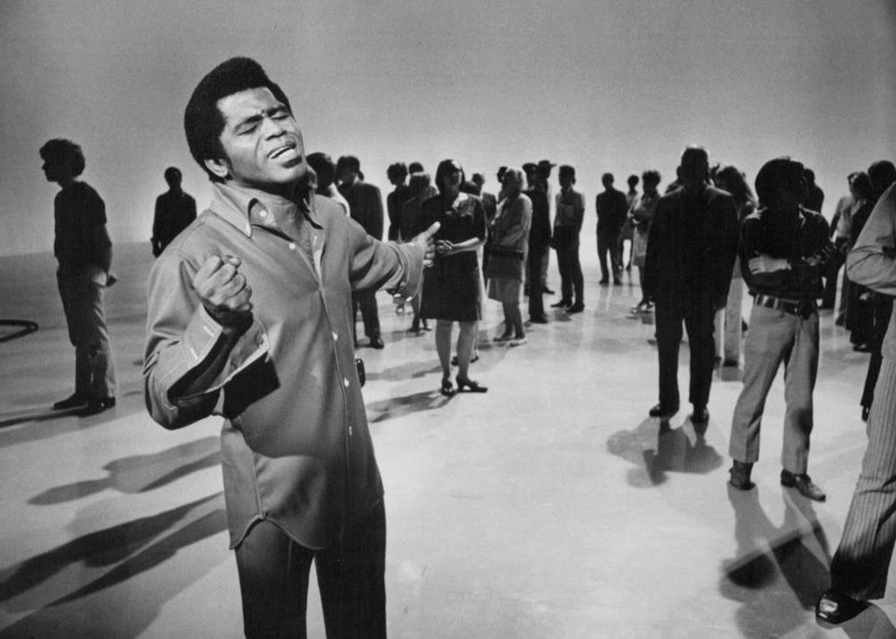 James Brown performing in 1969