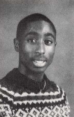 Tupac Shakur's Baltimore School of the Arts yearbook photograph, 1988