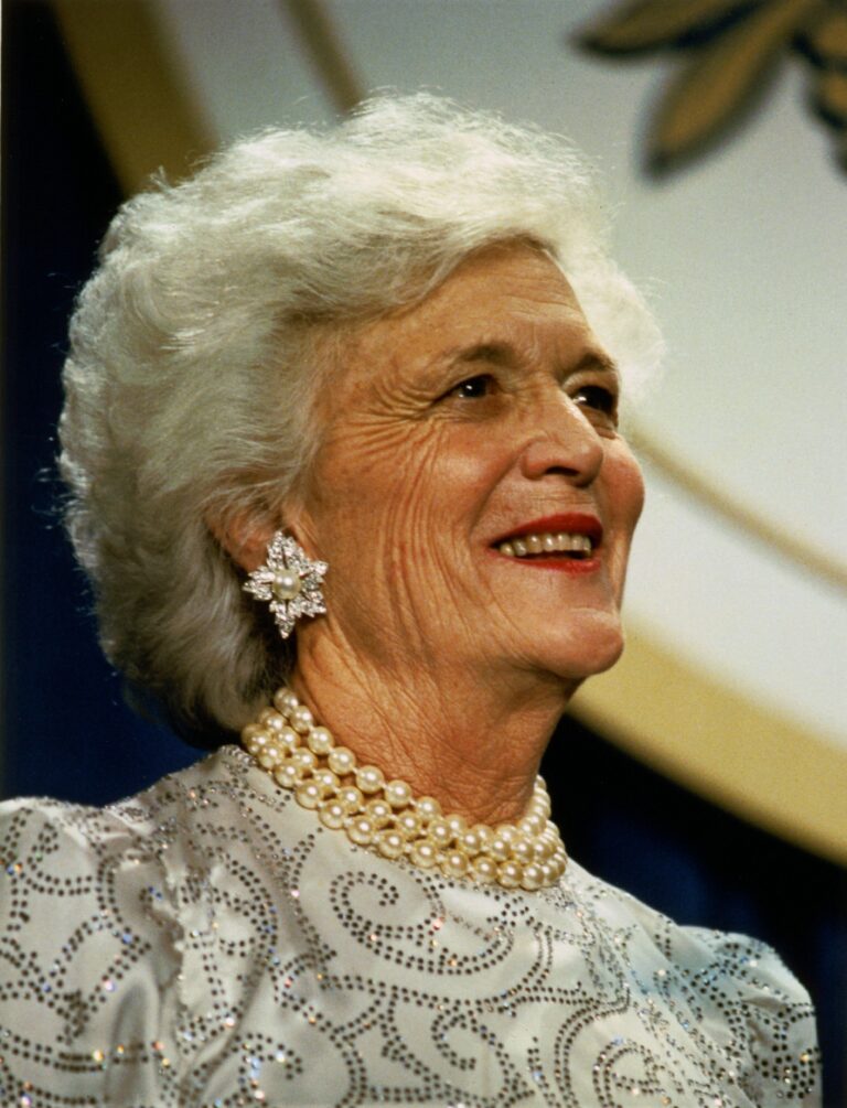 Portrait of Barbara Bush