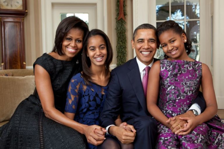 Portrait of Barack Obama’s Family